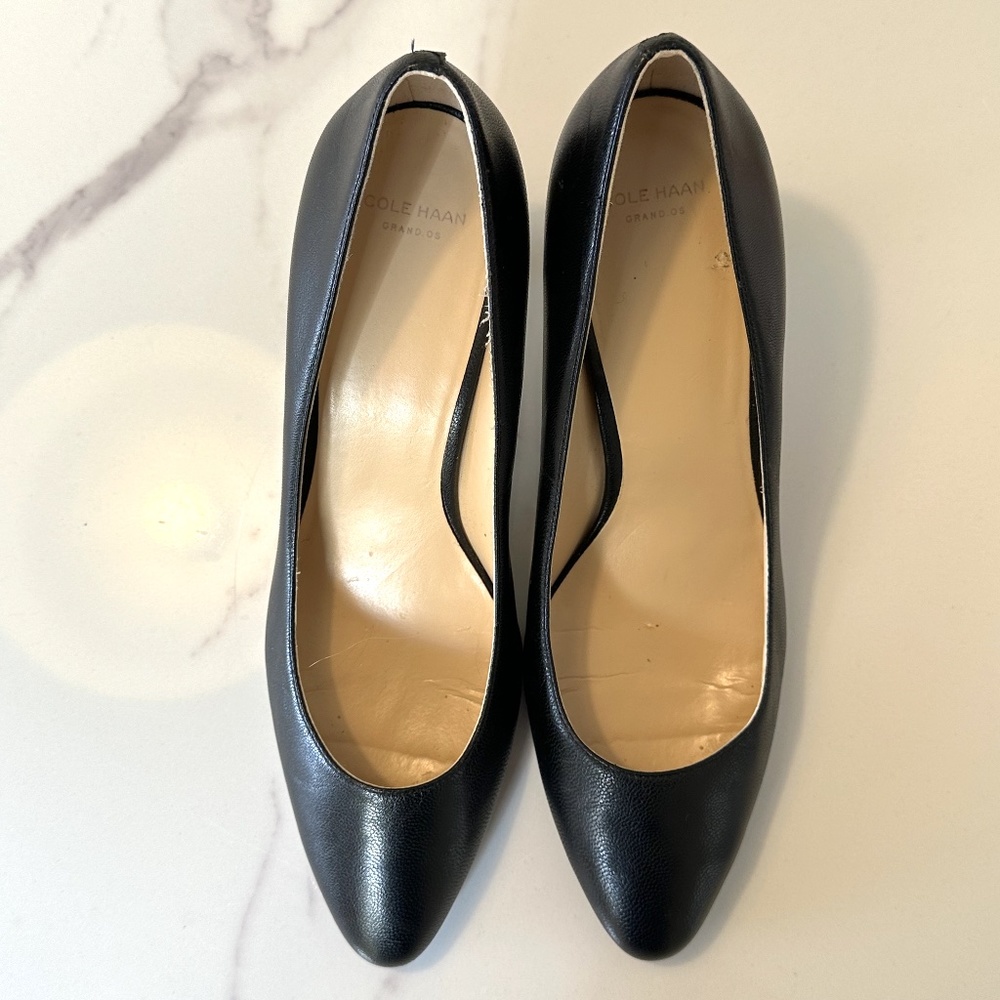 Classic black Cole Haan heels